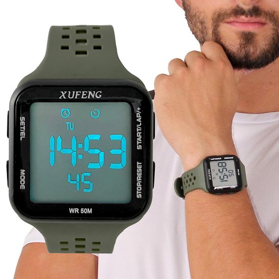 Smartwatch masculino digital