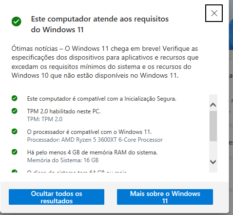 meu pc roda windows 11