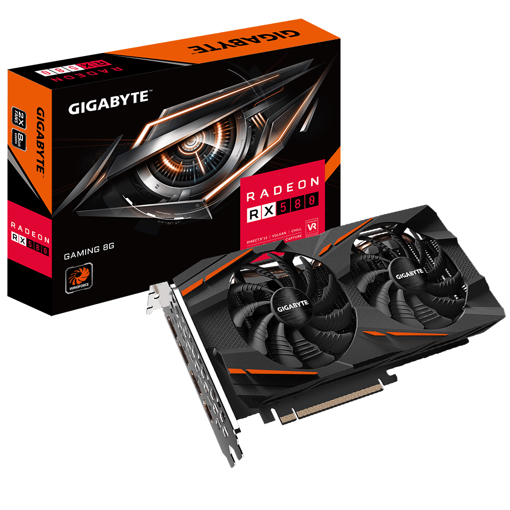 placa de vídeo 580