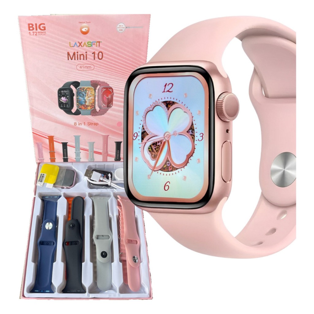 Smartwatch feminino quadrado