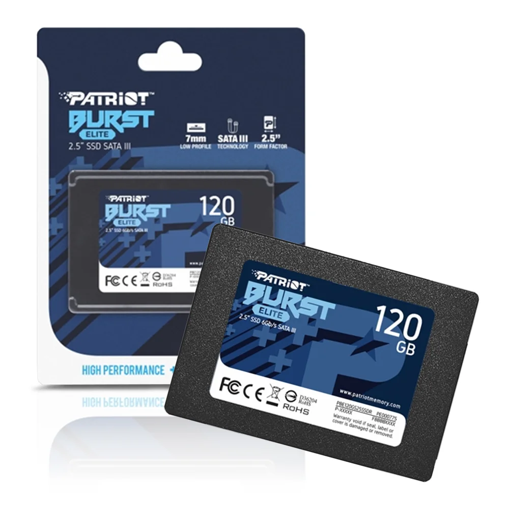SSD 120GB para notebook