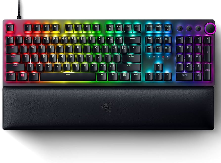 teclado gamer óptico