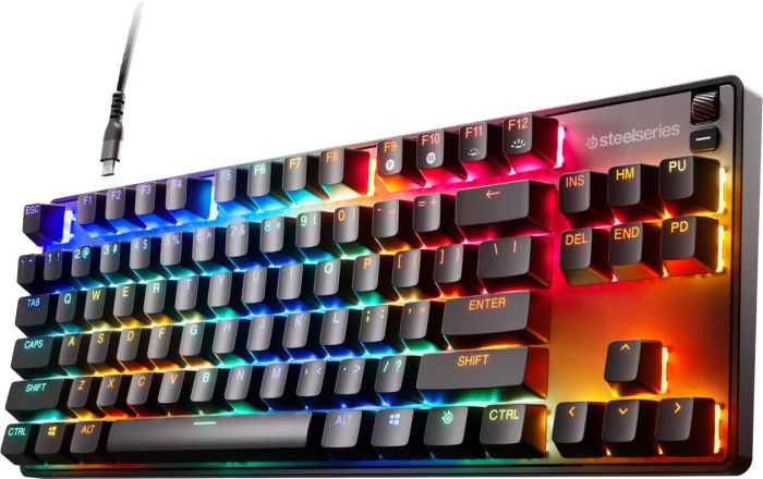 teclado de luz infravermelha
