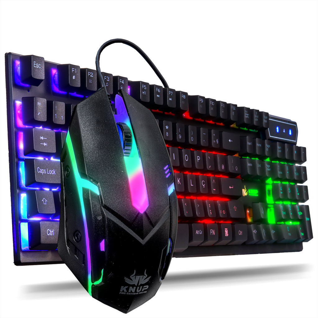 combo teclado e mouse gamer
