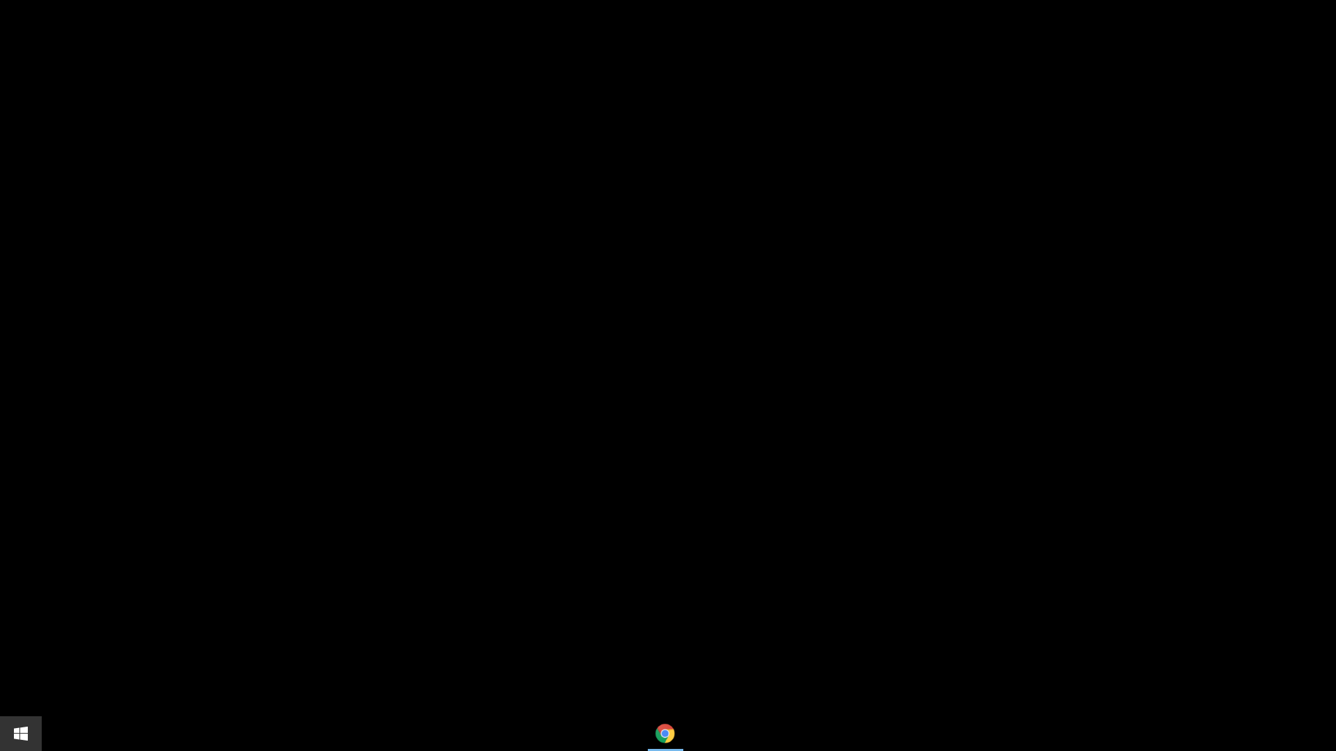 PC liga mas tela preta