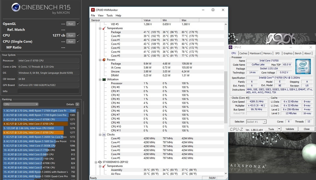 teste de processador