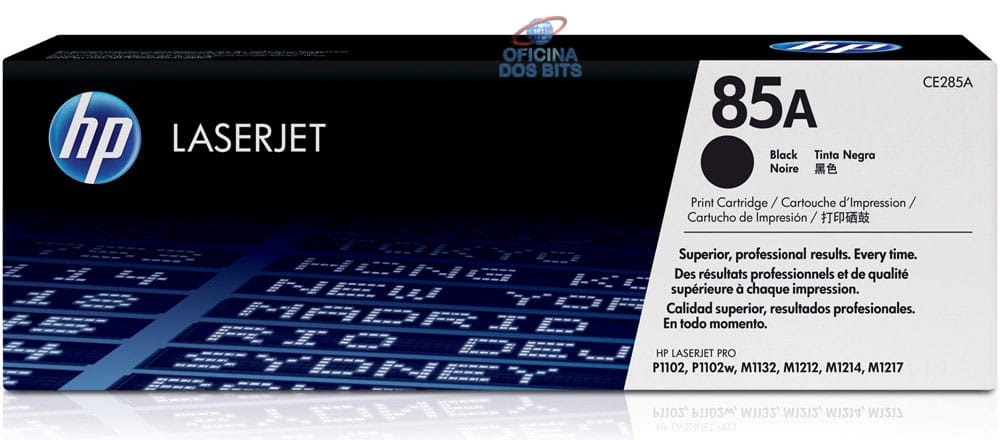 erros comuns ao trocar toner hp p1102w