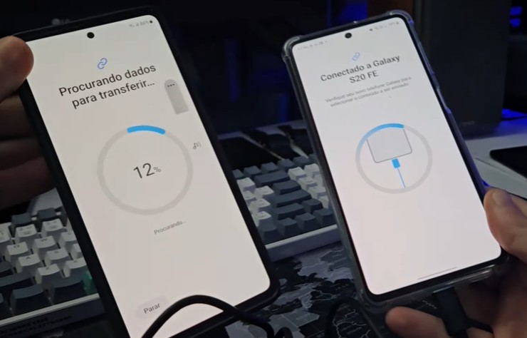 transferir dados de um celular para outro