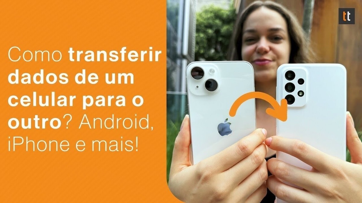 melhor forma de transferir dados de android para iphone