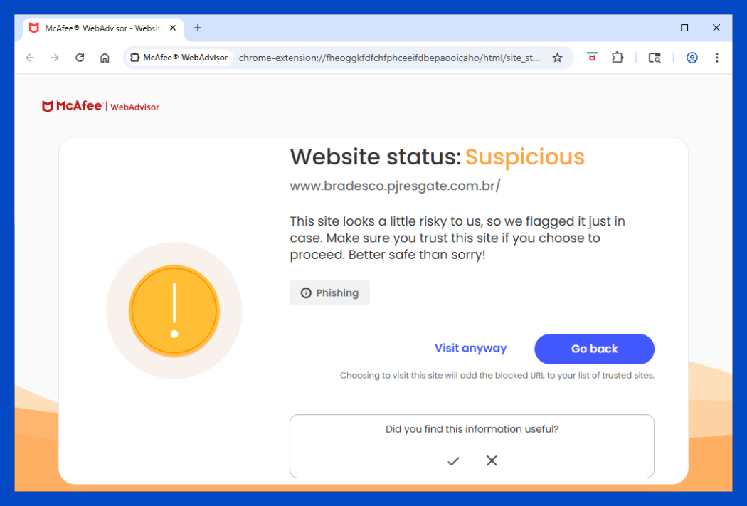McAfee WebAdvisor como funciona