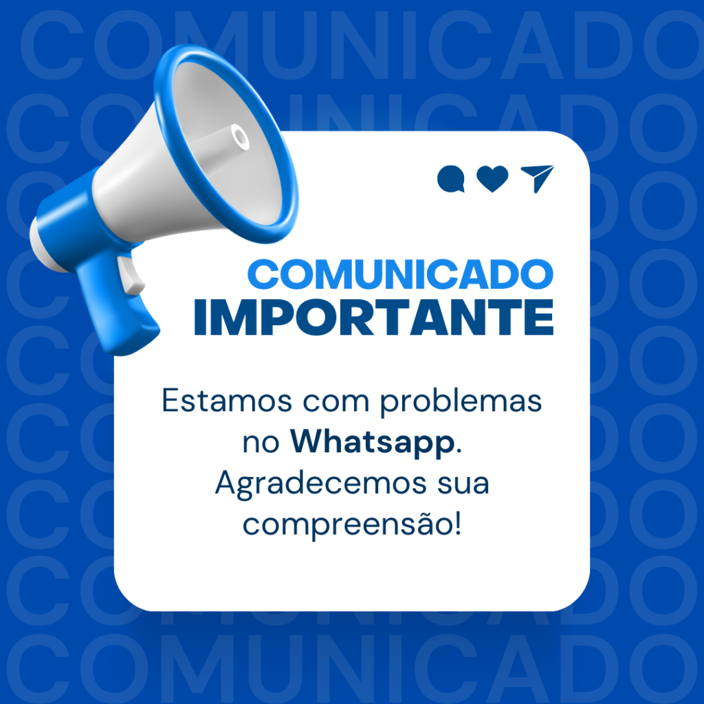WhatsApp fora do ar