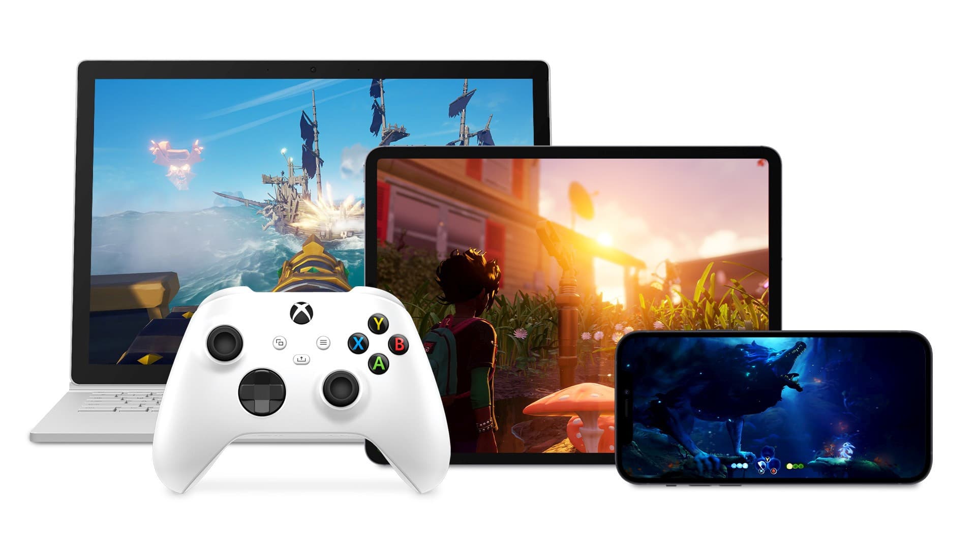 Jogos na nuvem Xbox