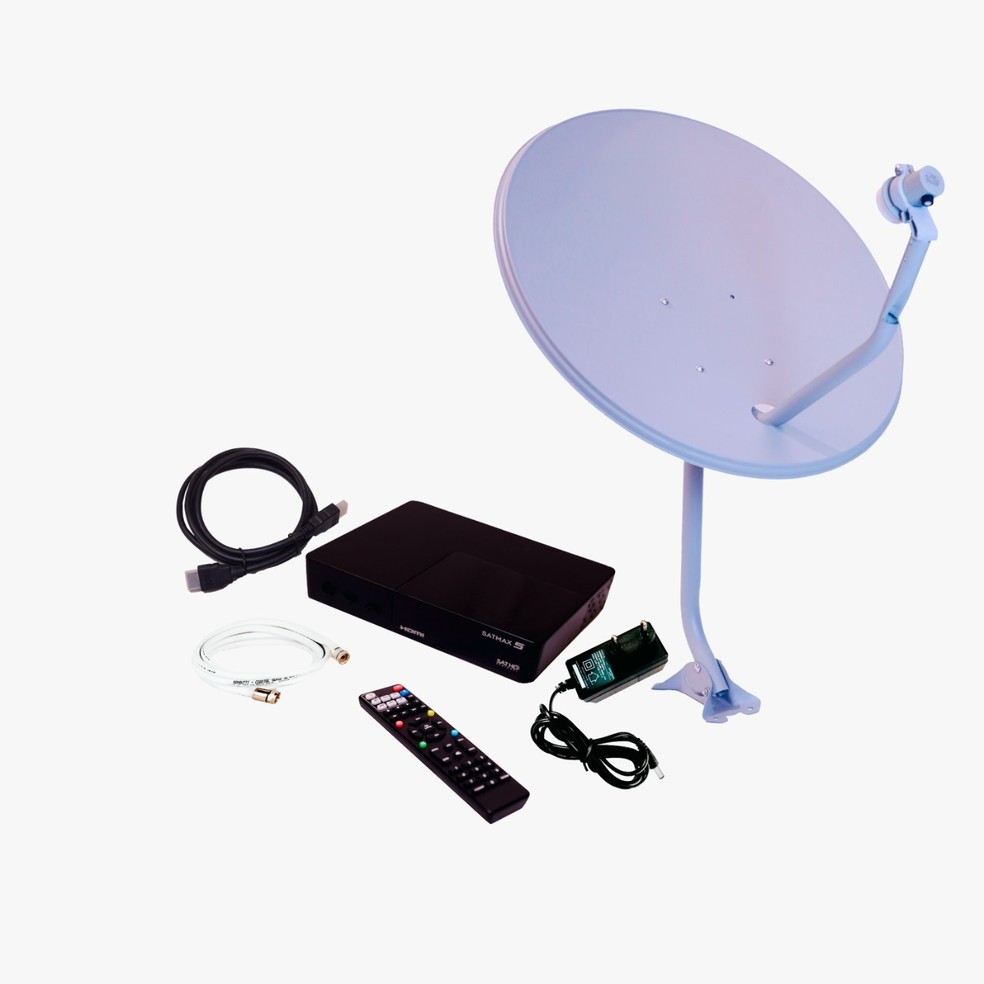 substituição antena parabólica governo