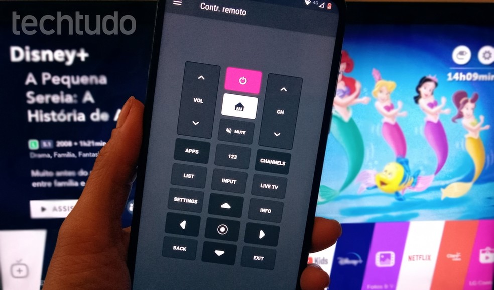 como usar celular como controle remoto tv