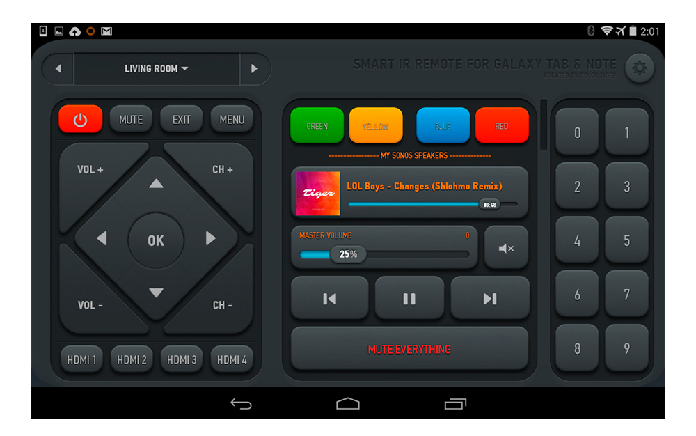 app controle remoto iphone