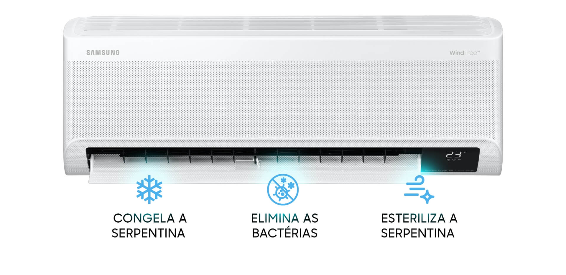ar condicionado samsung 9000 btus quente frio