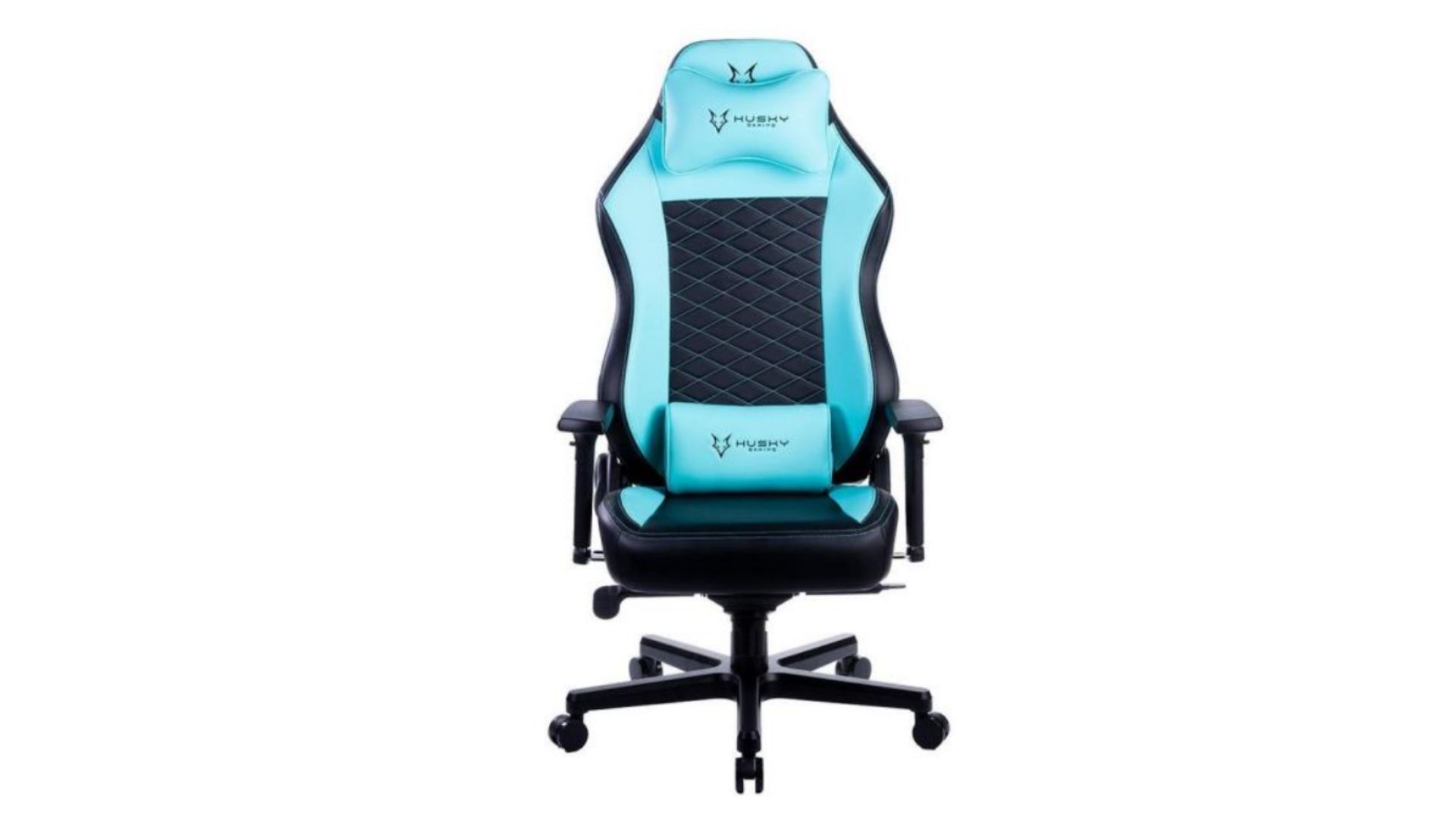 cadeira gamer azul ergonômica