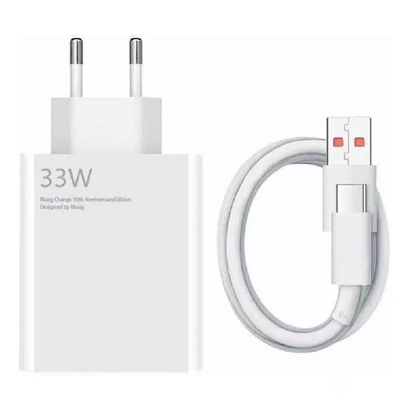 carregador original xiaomi 33w