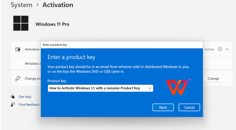 chave produto windows 11