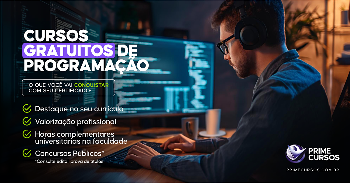 programação para iniciantes sem custo