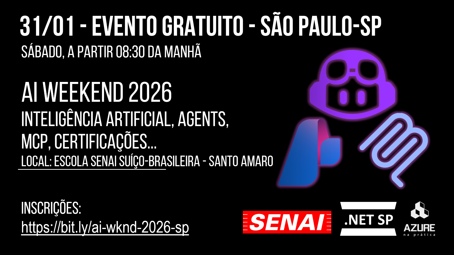 agenda de eventos sobre protocolo de contexto de modelo