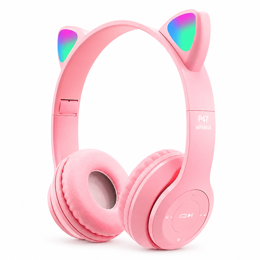 fone bluetooth gatinho infantil