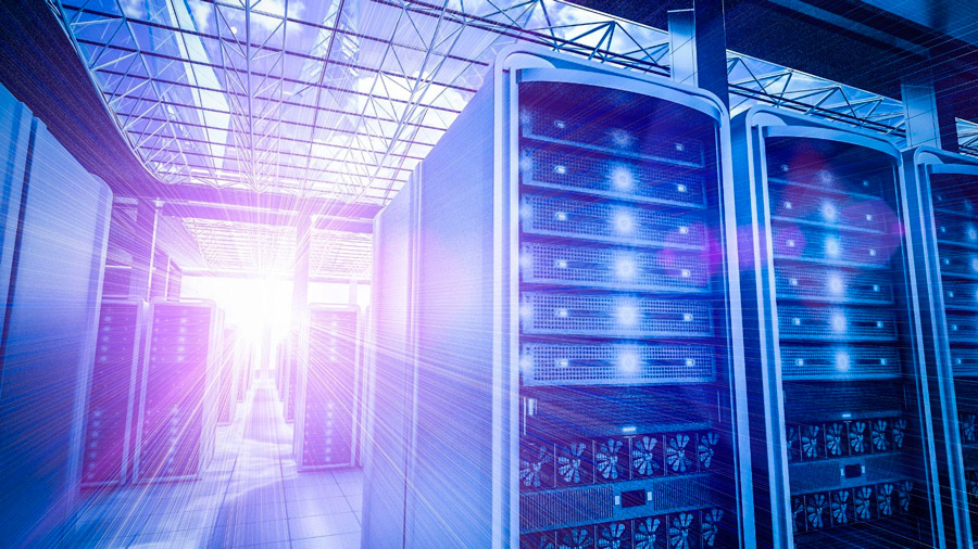 gerenciamento de cabos data center antes e depois