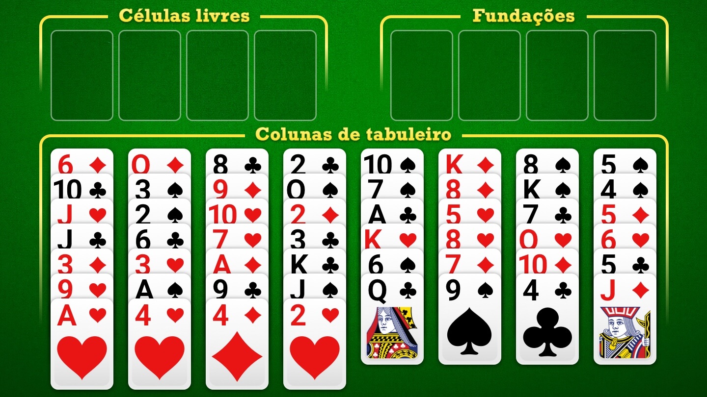 solitaire clássico online