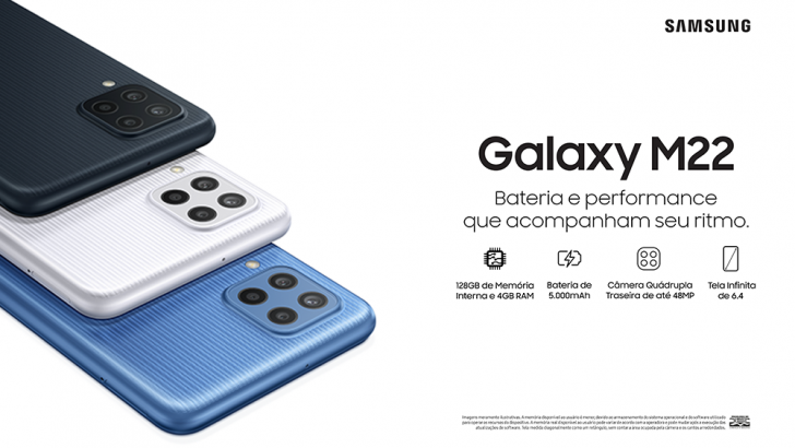 Galaxy M22 preço usado