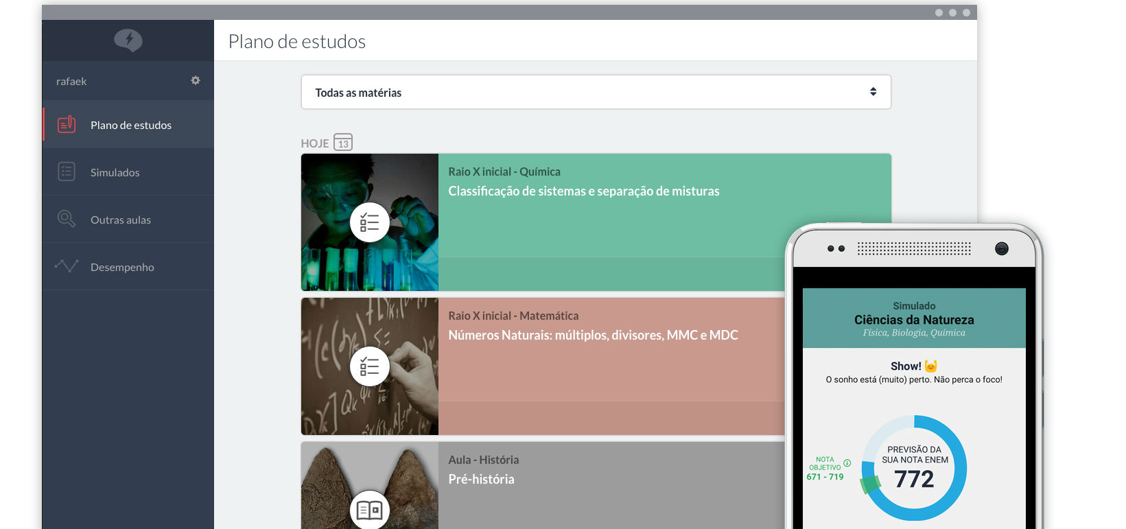 plataforma geekie enem