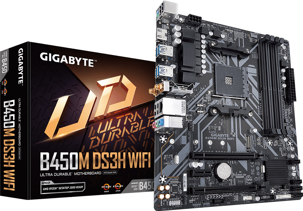 Gigabyte B450M DS3H