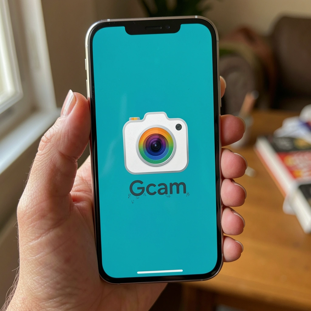 Smartphone Pixel com o aplicativo Google Câmera aberto na tela inicial