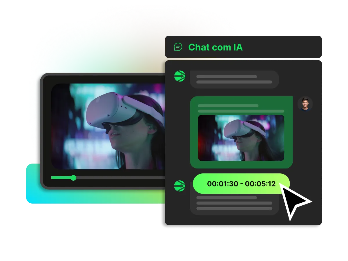 Resumidor de vídeo com inteligência artificial