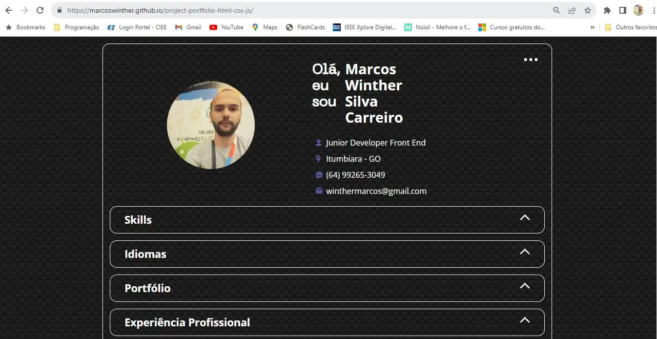 ideias de projetos github