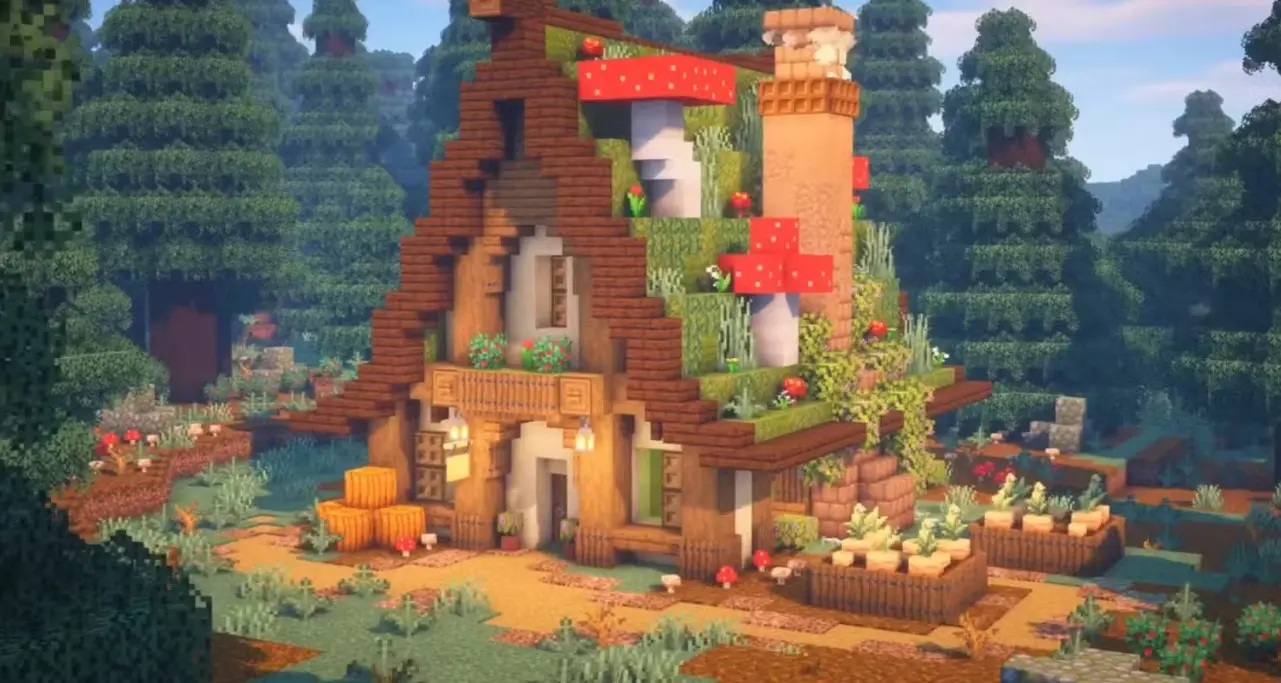 minecraft construções flutuantes
