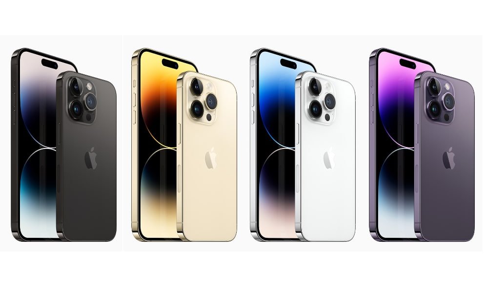 cores do iphone 14 pro max