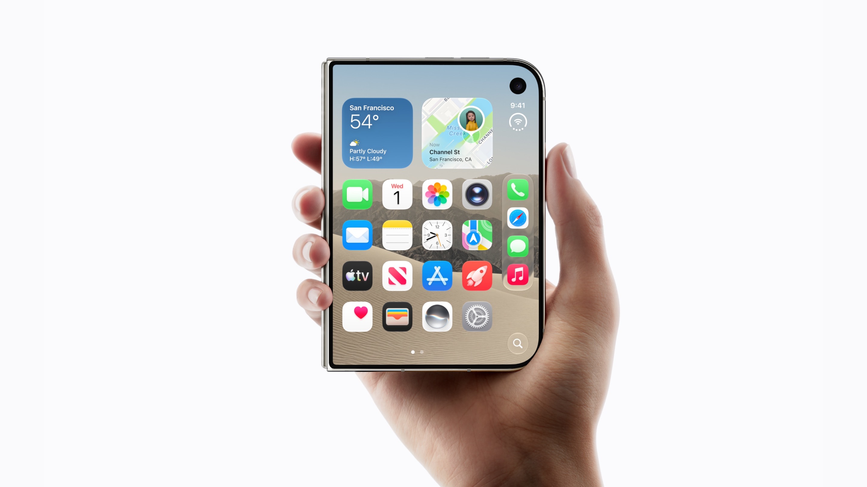 iPhone dobrável da Apple
