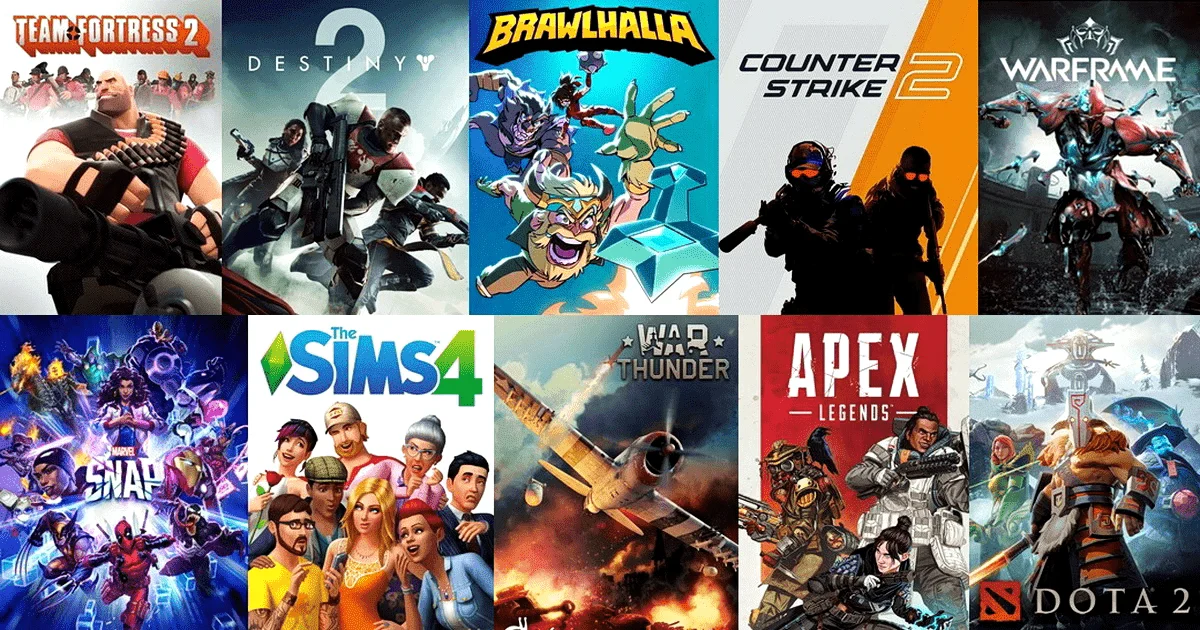 steam jogos sem custo