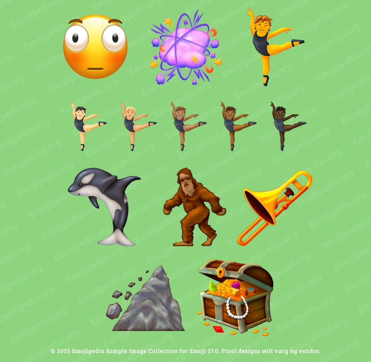 lista de emojis Apple 2026