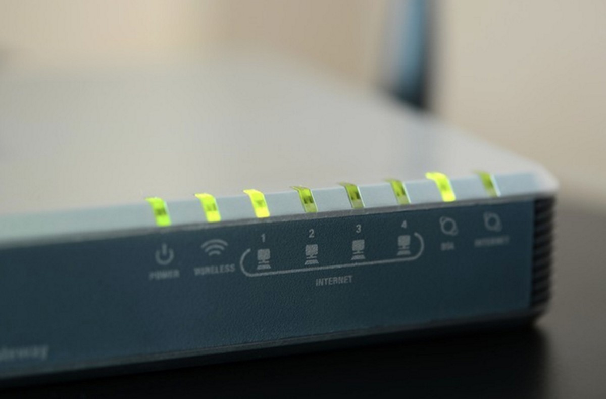 o que significa a luz LOS no modem