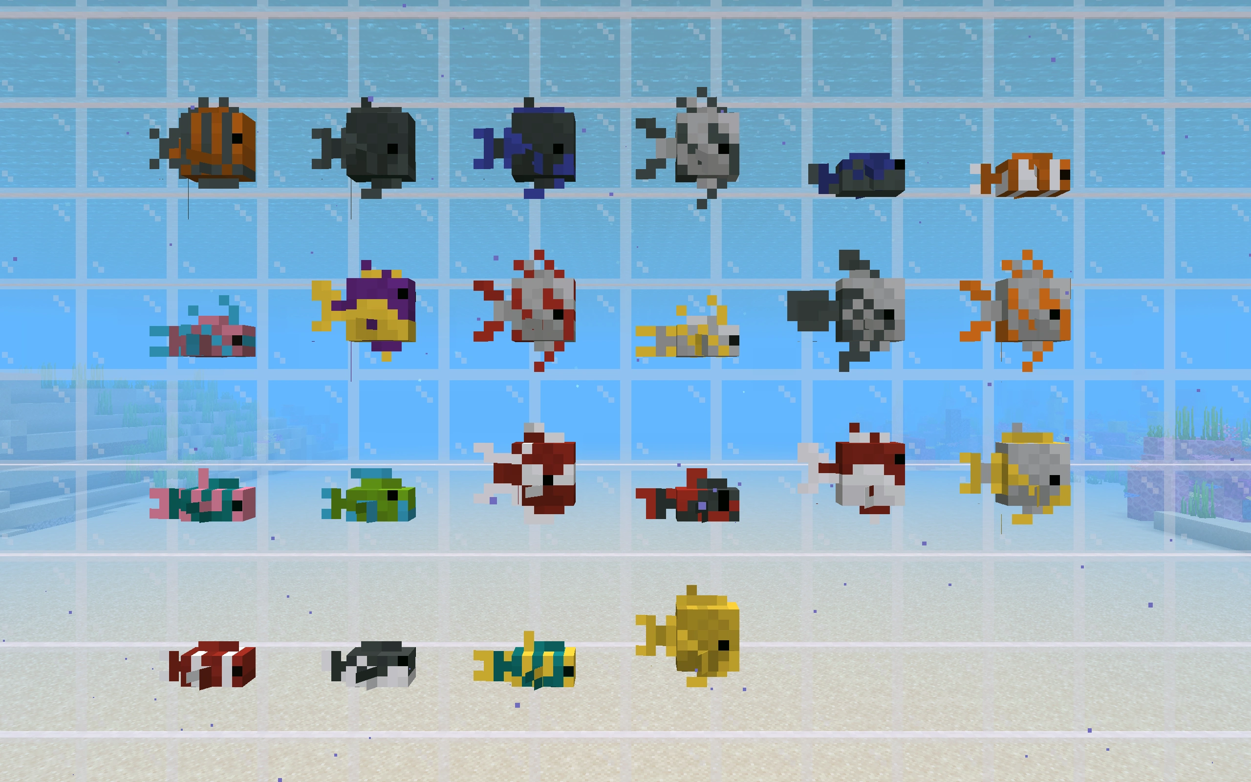 onde achar peixe tropical minecraft