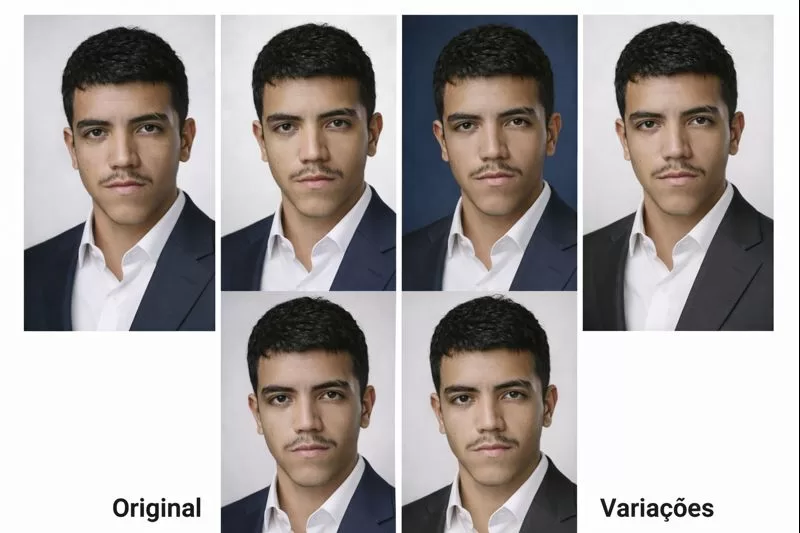 gerador de imagem IA para currículo