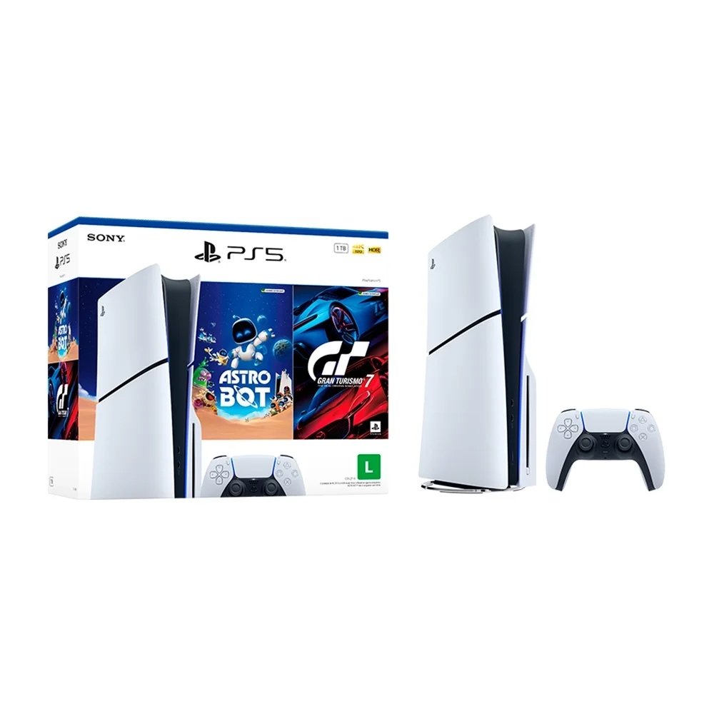 PlayStation 5 Slim Edição Digital vs. Leitor
