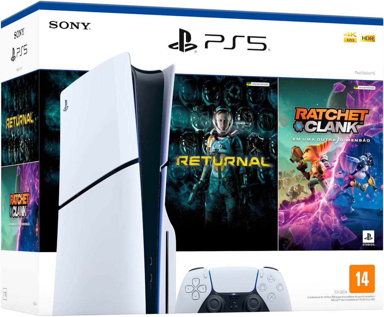 Preço PS5 Slim com leitor