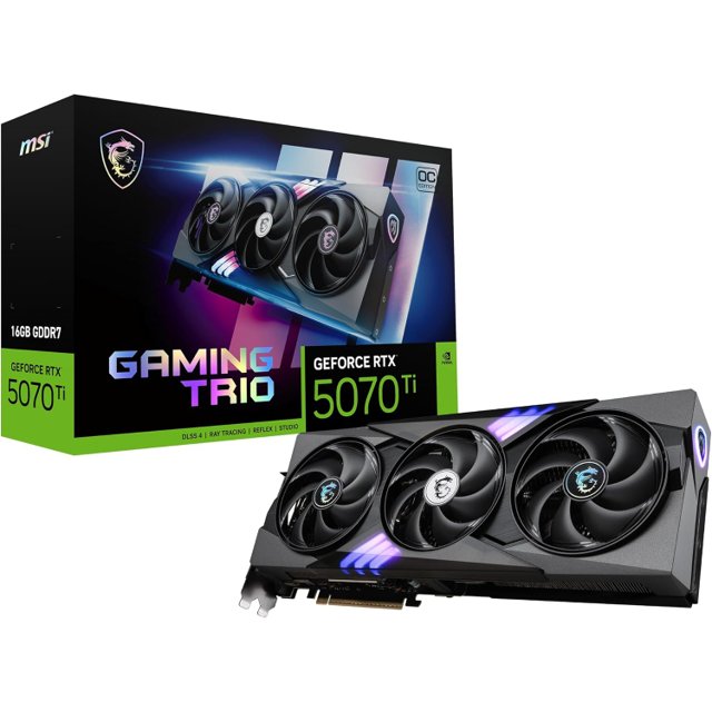 GPU com 16 GB GDDR7