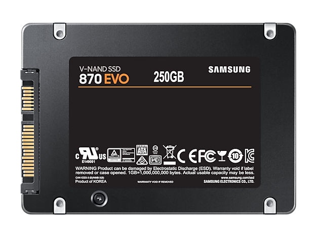 SSD Samsung 870 EVO 250GB