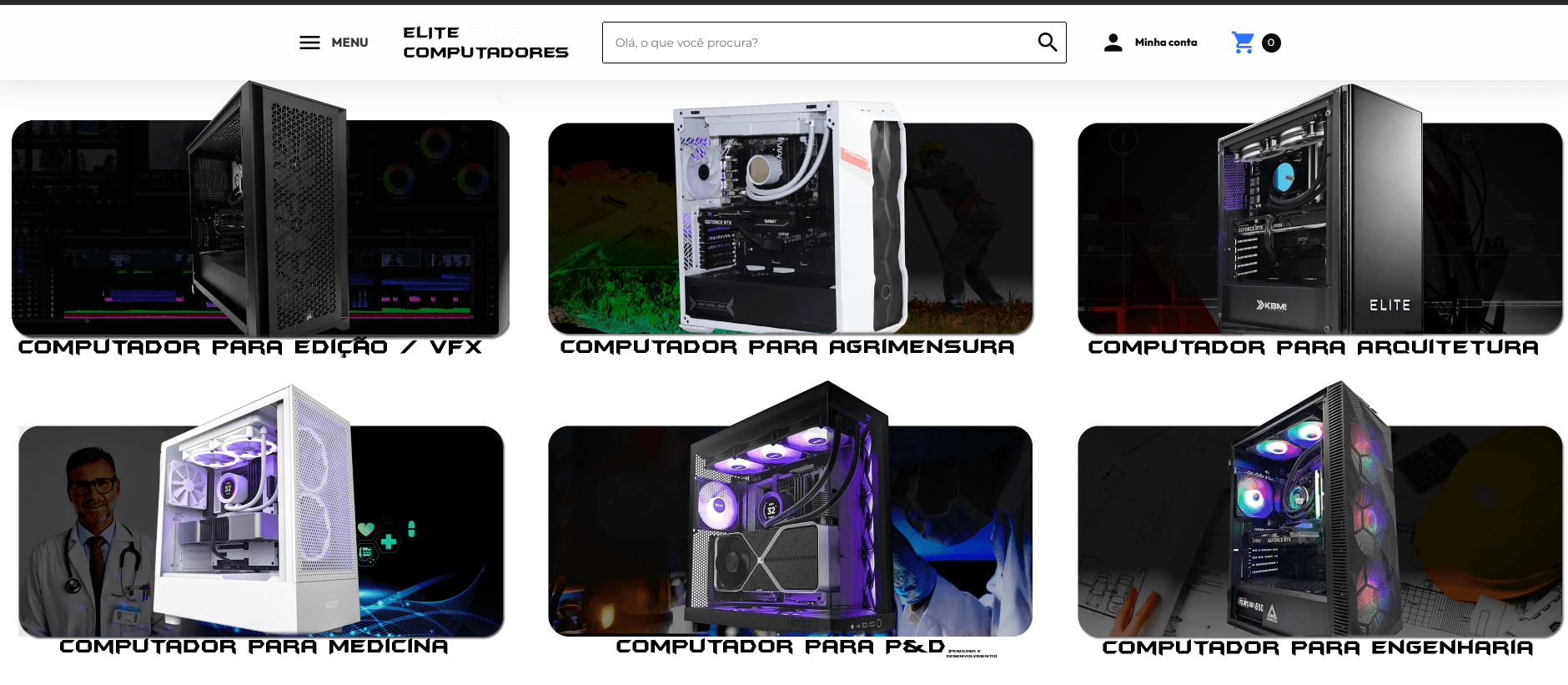 melhor site para montar pc