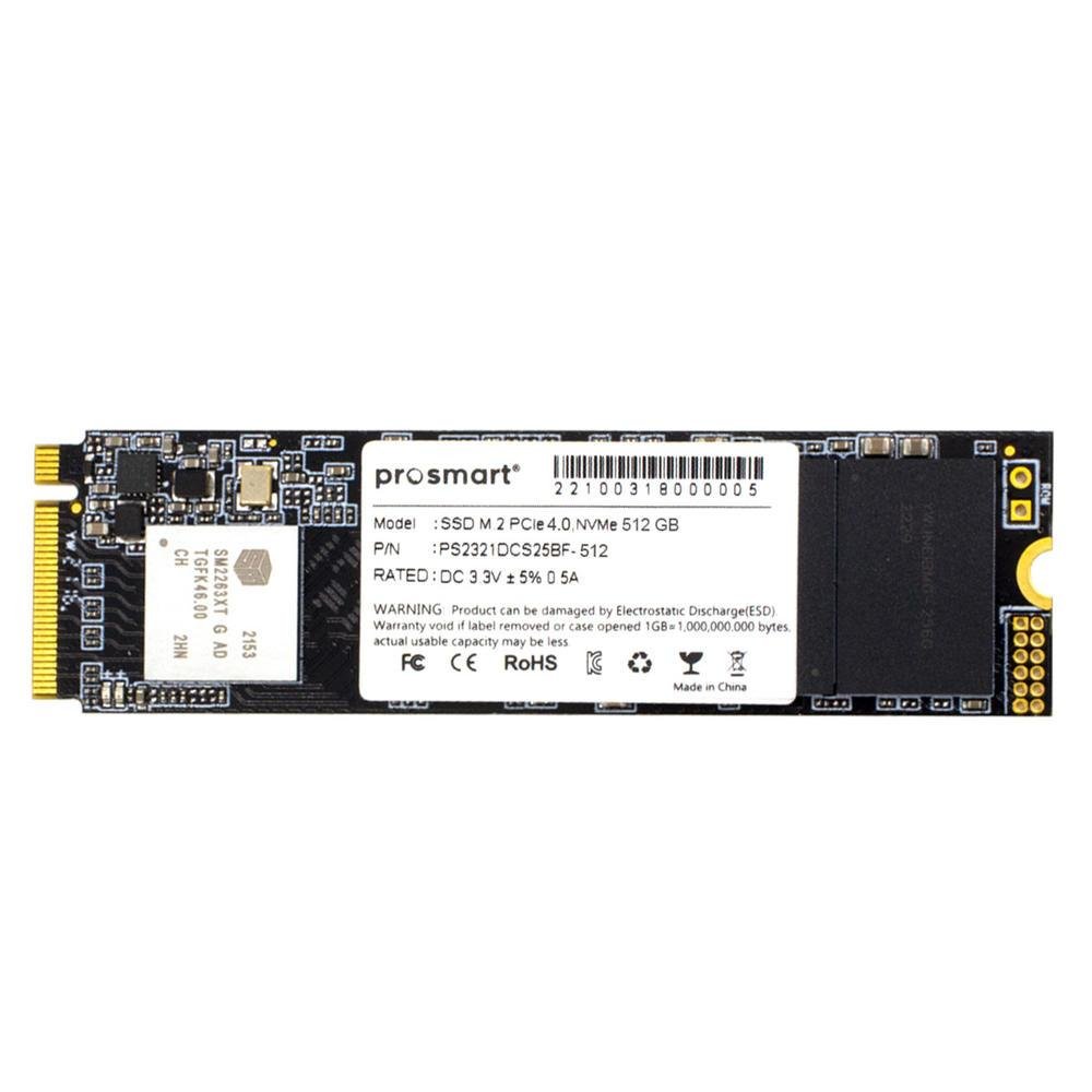SSD NVMe 512GB PCIe 4.0