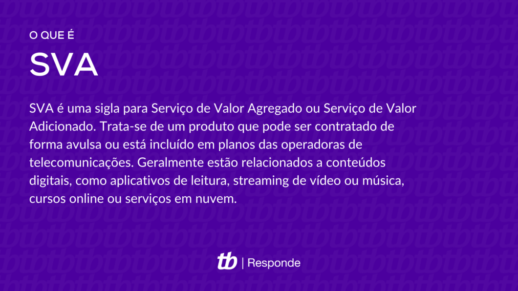 o que é SVA Claro