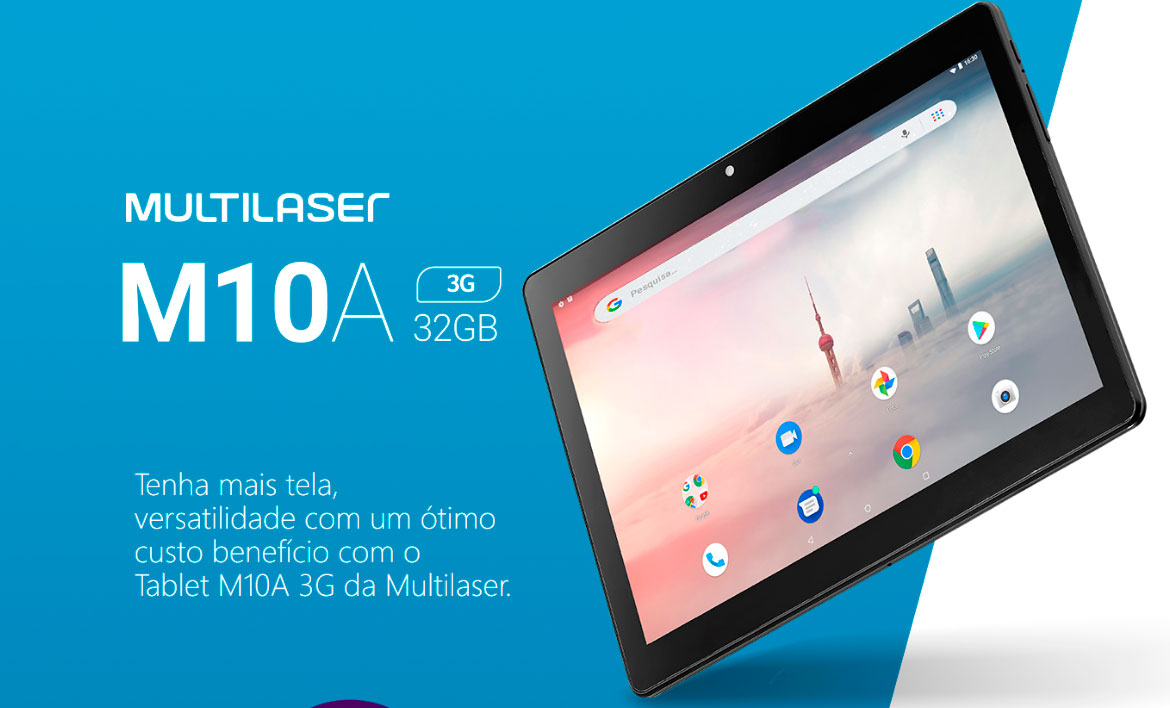 Tablet 10 polegadas Multilaser
